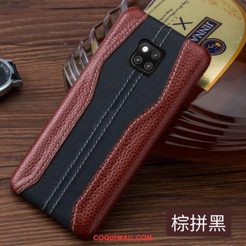 coque cuir huawei mate 20 pro