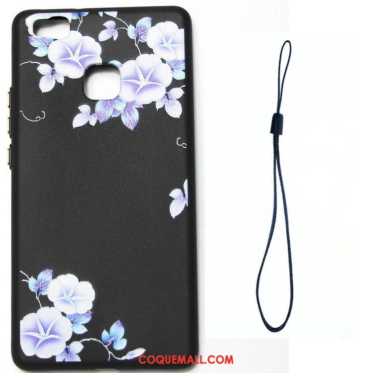 coque fleur huawei p9