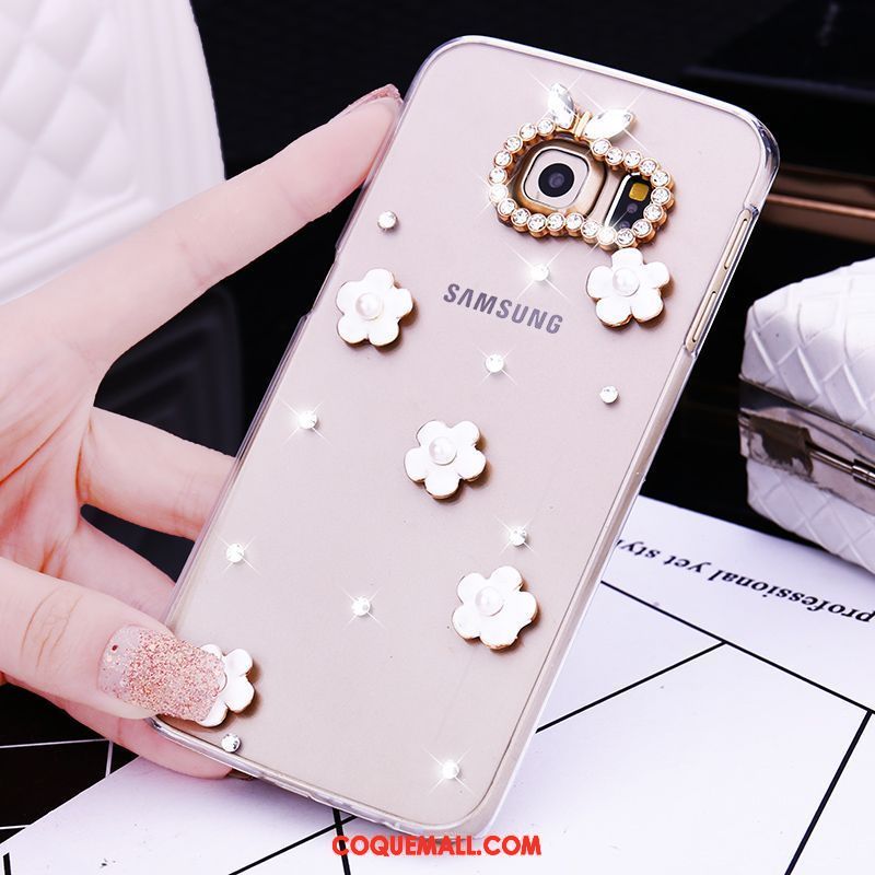 coque galaxy s6 rose