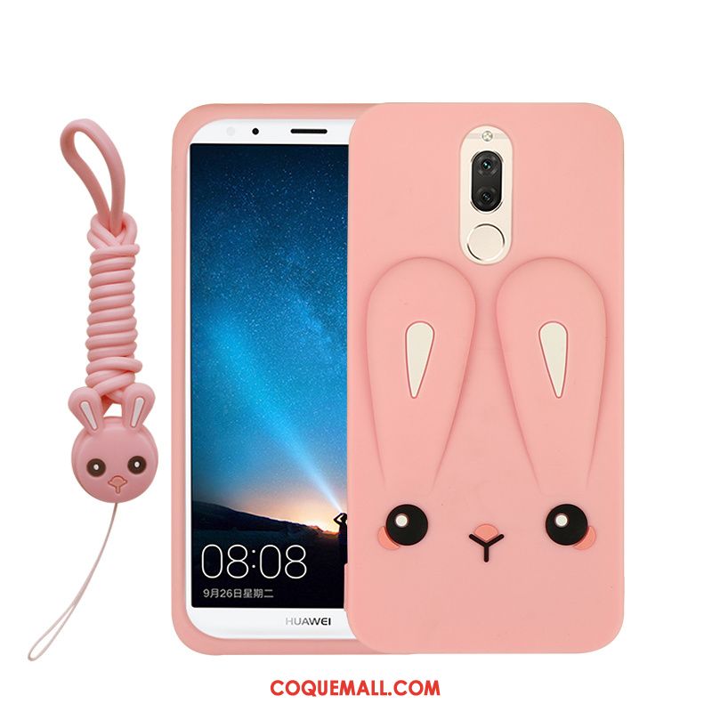 coque huawei mate 10 lite silicone rose