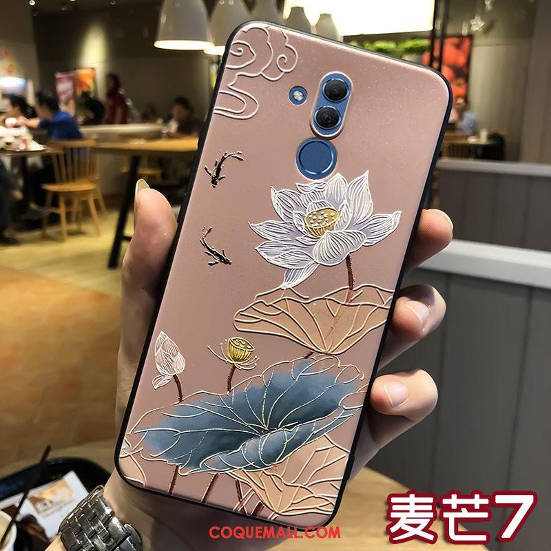 huawei mate 20 lite coque rose