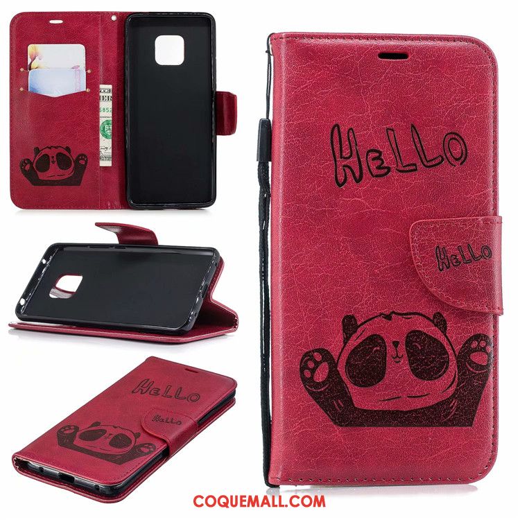 huawei mate 20 pro coque rouge