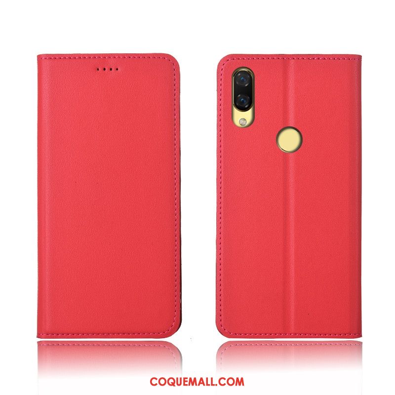 coque en cuir huawei nova