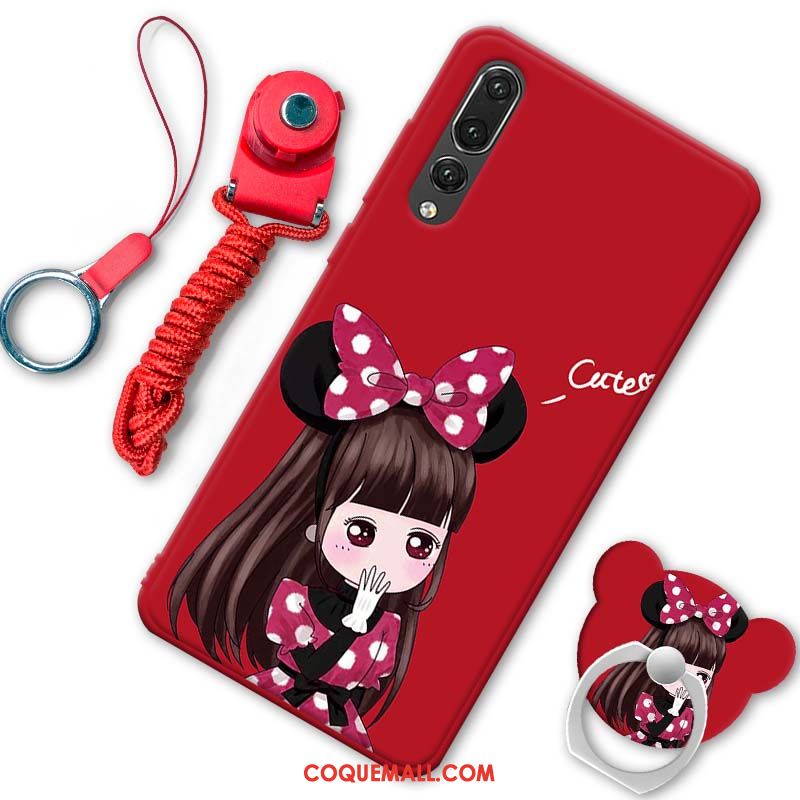 coque huawei p20 pro rouge