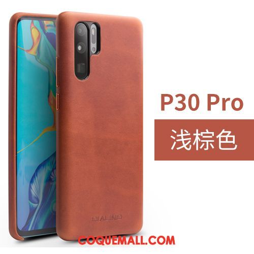 coque p30 pro huawei cuir