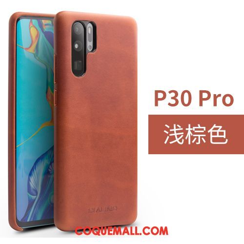 coque huawei p30 pro en cuir