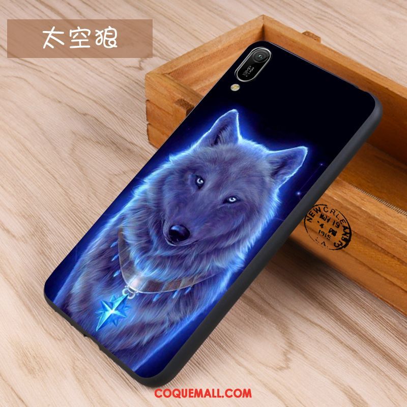 huawei y6 2019 coque bleu