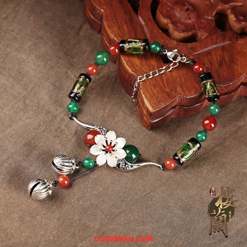 Bracelet De Cheville Femme Accessoires Rétro Folk-custom, Bracelet De Cheville Simple Étudiant