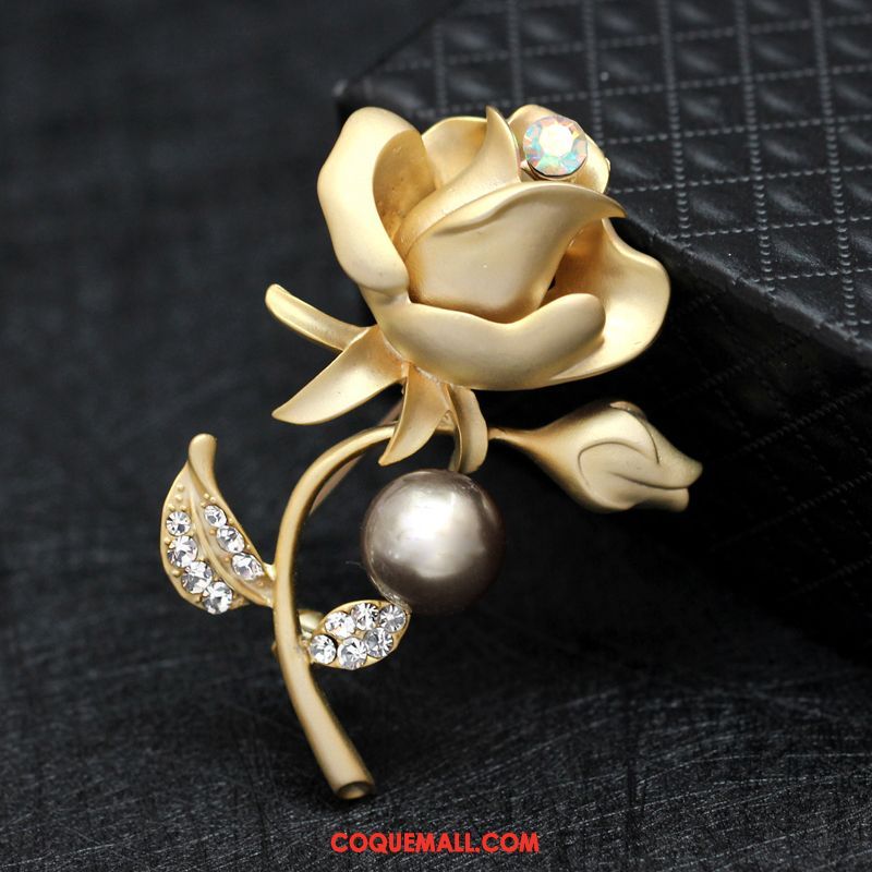 Broche Femme Luxueux Fleur Accessoires, Broche Perle Manteau