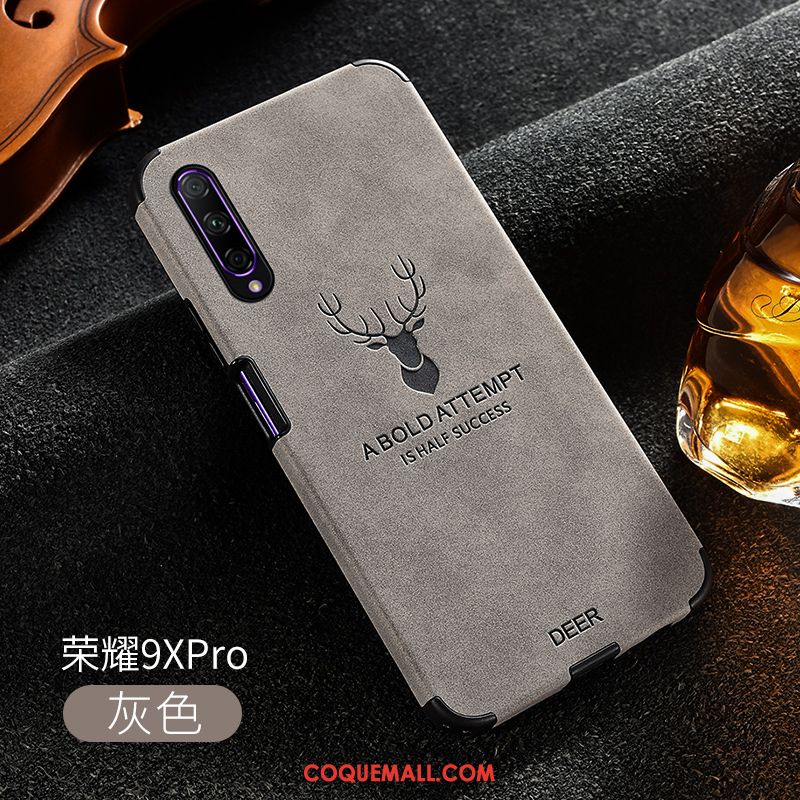 Étui Honor 9x Pro Téléphone Portable Fluide Doux Personnalité, Coque Honor 9x Pro Luxe Qualité