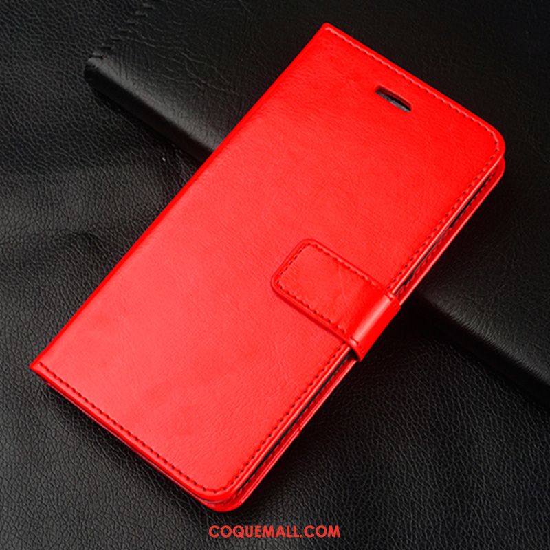 Étui Huawei Mate 10 Pro Clamshell Nouveau Téléphone Portable, Coque Huawei Mate 10 Pro Fluide Doux Rouge