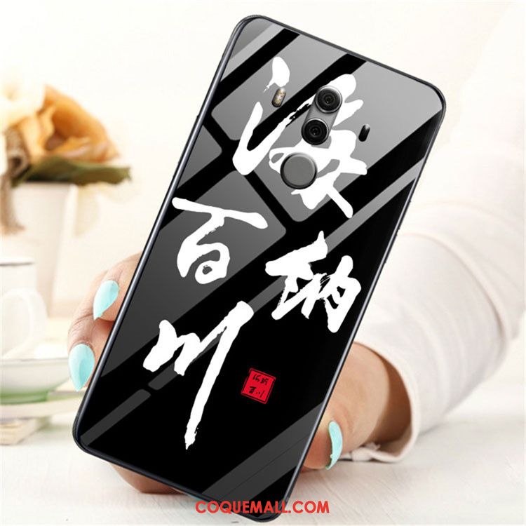 Étui Huawei Mate 10 Pro Noir Fluide Doux Téléphone Portable, Coque Huawei Mate 10 Pro Protection