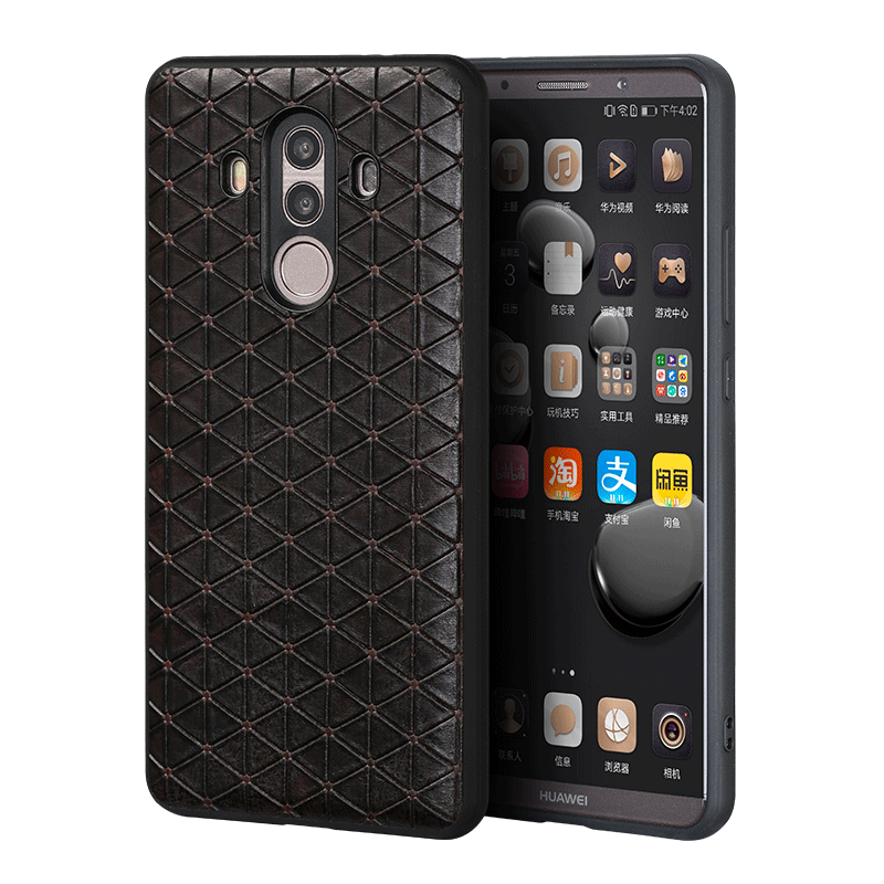 Étui Huawei Mate 10 Pro Noir Luxe Téléphone Portable, Coque Huawei Mate 10 Pro Nouveau Incassable
