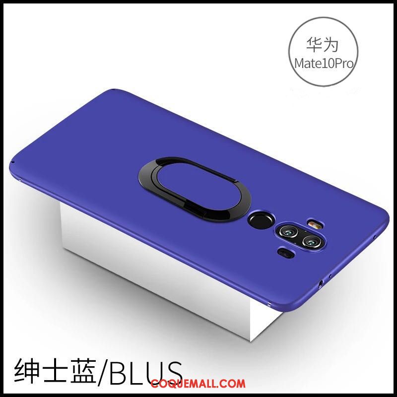 Étui Huawei Mate 10 Pro Téléphone Portable Incassable Bleu, Coque Huawei Mate 10 Pro Fluide Doux