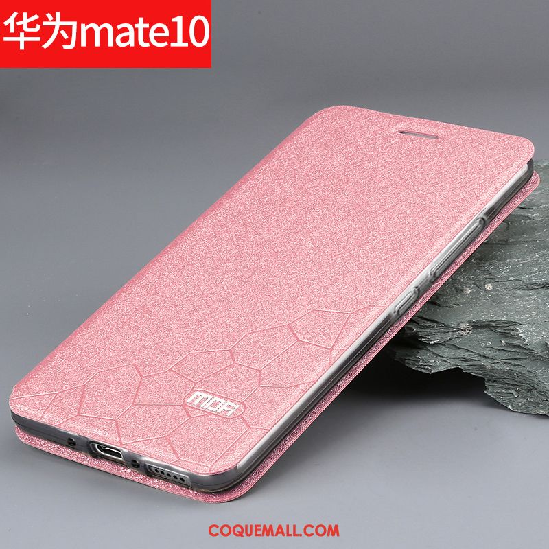 Étui Huawei Mate 10 Silicone Clamshell Étui En Cuir, Coque Huawei Mate 10 Téléphone Portable Fluide Doux