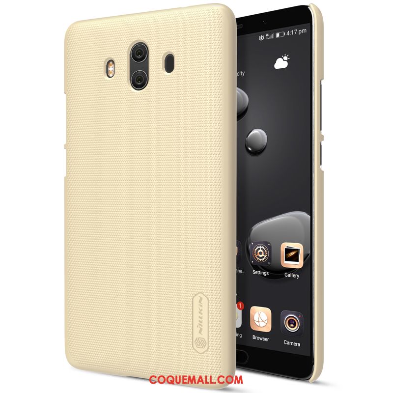 Étui Huawei Mate 10 Téléphone Portable Incassable Jaune, Coque Huawei Mate 10 Difficile Protection