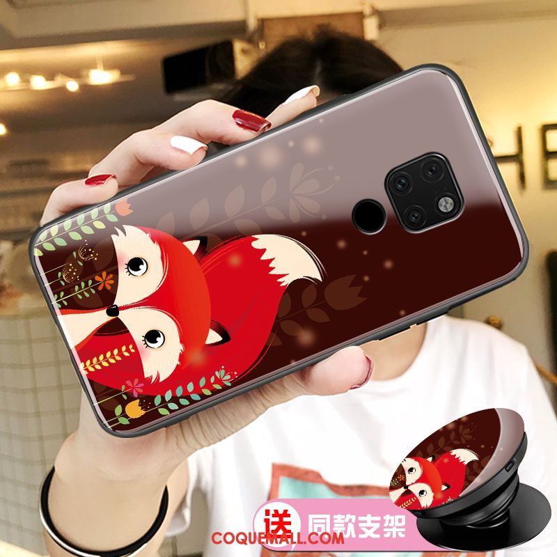 Étui Huawei Mate 20 Incassable Créatif Téléphone Portable, Coque Huawei Mate 20 Dessin Animé Tendance