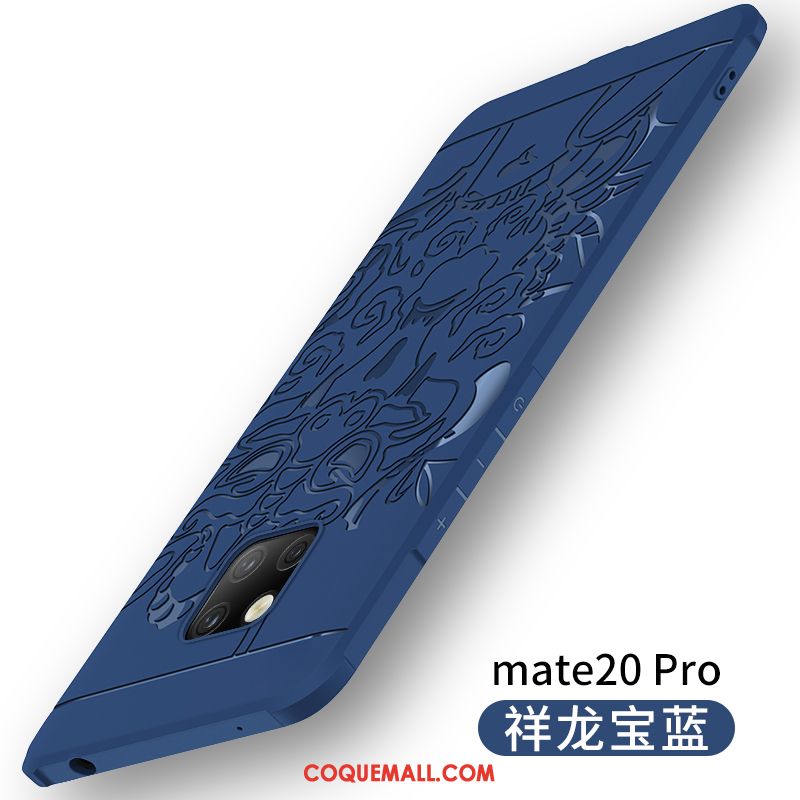 Étui Huawei Mate 20 Pro Délavé En Daim Fluide Doux Créatif, Coque Huawei Mate 20 Pro Ballon Incassable