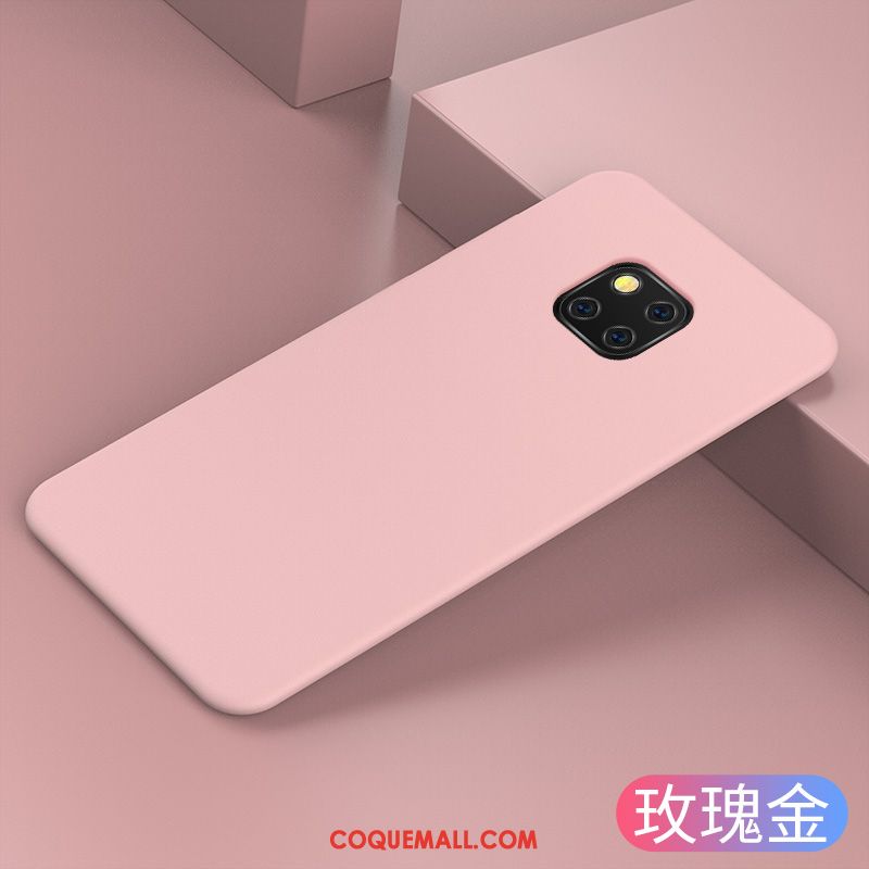 Étui Huawei Mate 20 Pro Rose Protection Téléphone Portable, Coque Huawei Mate 20 Pro Très Mince Silicone