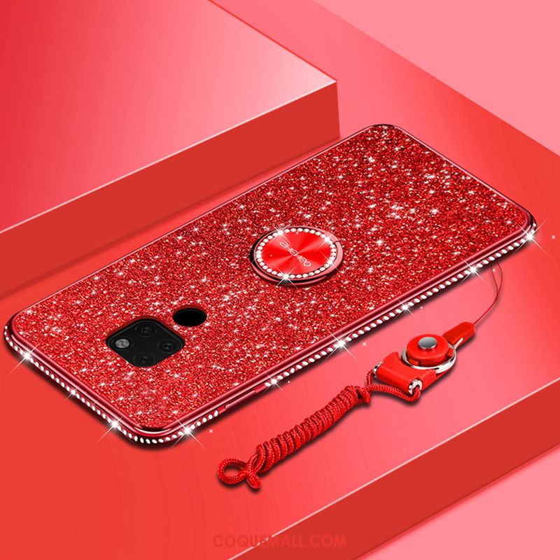 Étui Huawei Mate 20 X Silicone Protection Rouge, Coque Huawei Mate 20 X Incassable Tout Compris