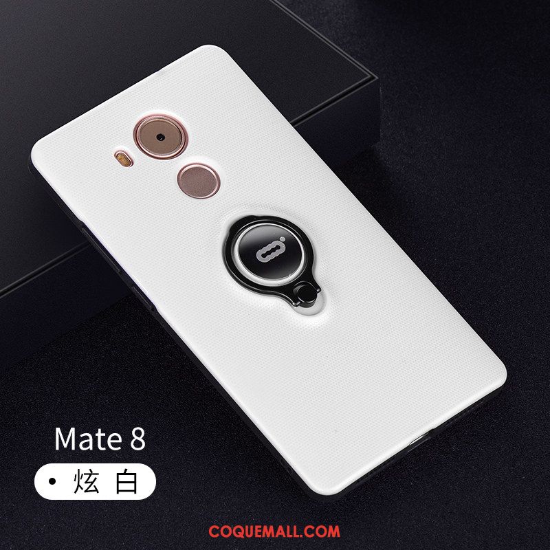 Étui Huawei Mate 8 Très Mince Blanc Tendance, Coque Huawei Mate 8 Protection Incassable