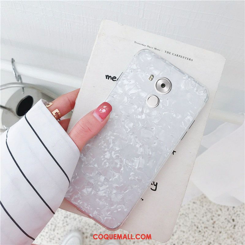 Étui Huawei Mate 8 Téléphone Portable Créatif Support, Coque Huawei Mate 8 Blanc Incassable
