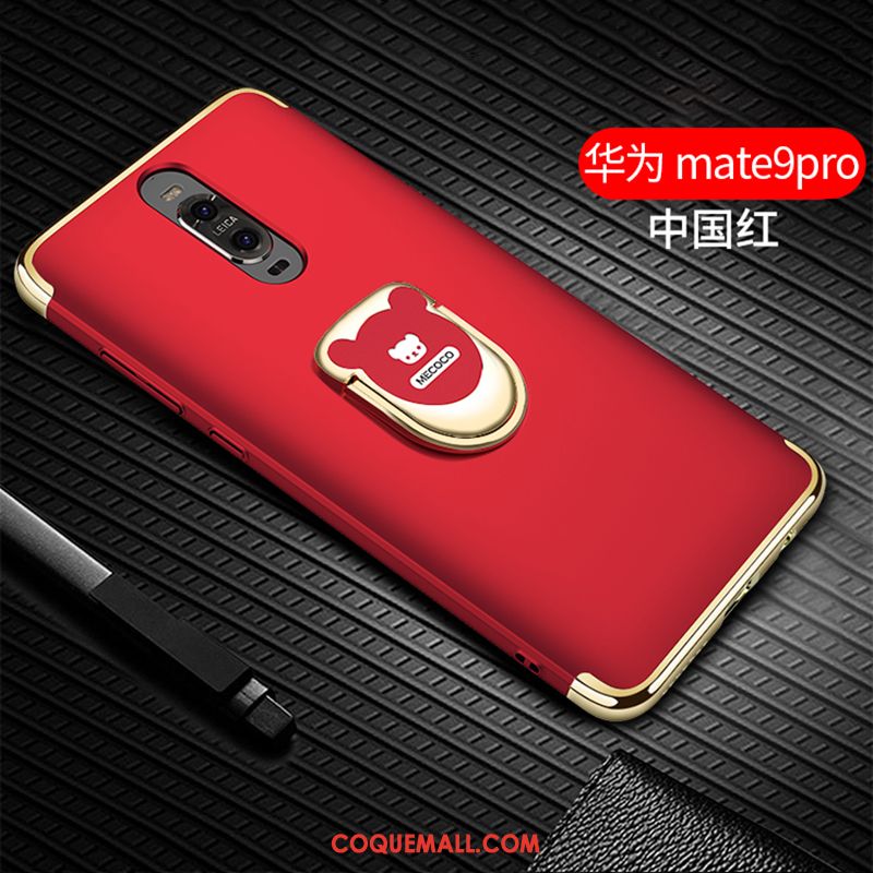 Étui Huawei Mate 9 Pro Tendance Très Mince Tout Compris, Coque Huawei Mate 9 Pro Téléphone Portable Rouge