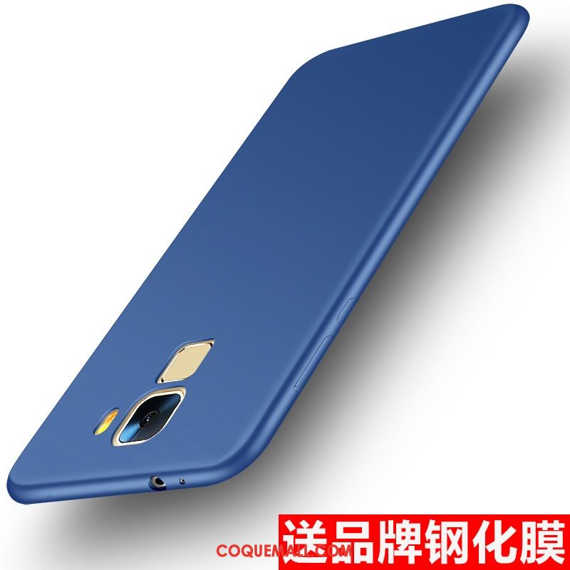 Étui Huawei Mate S Bleu Téléphone Portable Légère, Coque Huawei Mate S Protection Silicone