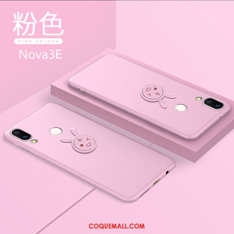 Étui Huawei Nova 3e Tout Compris Protection Incassable, Coque Huawei Nova 3e Tendance Membrane