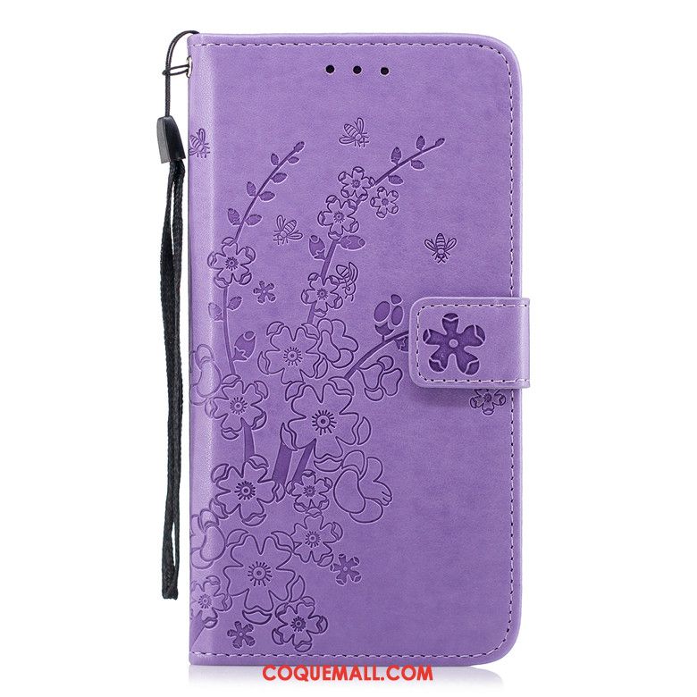 Étui Huawei P20 Lite Violet Incassable Jeunesse, Coque Huawei P20 Lite Étui En Cuir Téléphone Portable