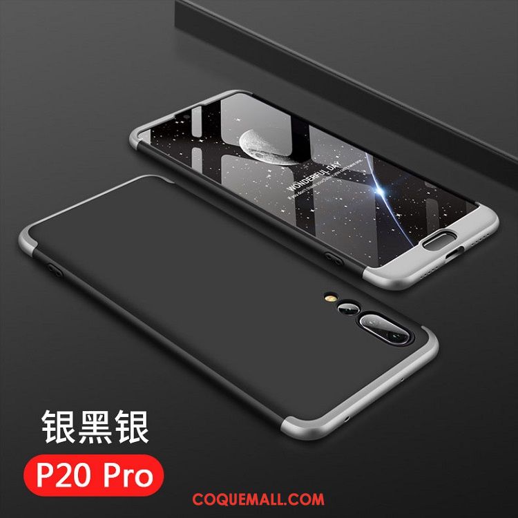 Étui Huawei P20 Pro Support Protection Téléphone Portable, Coque Huawei P20 Pro Incassable Or Rose