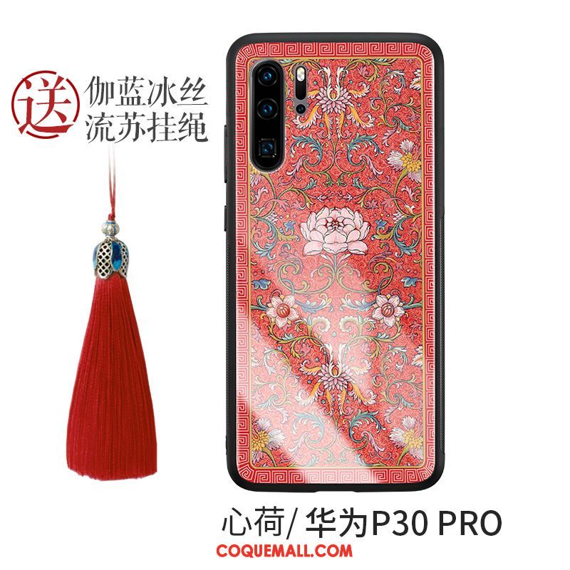 Étui Huawei P30 Pro Style Chinois Personnalité Créatif, Coque Huawei P30 Pro Tendance Téléphone Portable