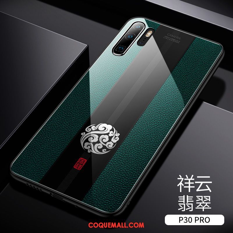 Étui Huawei P30 Pro Tendance Téléphone Portable Vert, Coque Huawei P30 Pro Mode Protection