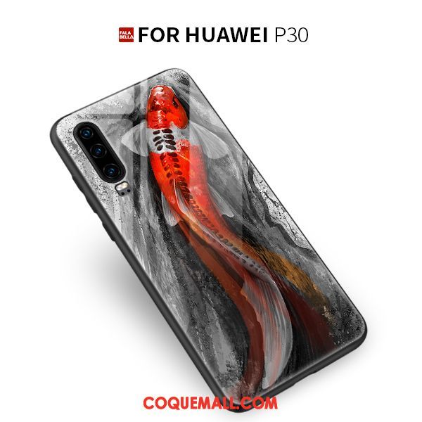 Étui Huawei P30 Téléphone Portable Protection Marque De Tendance, Coque Huawei P30 Silicone Nouveau