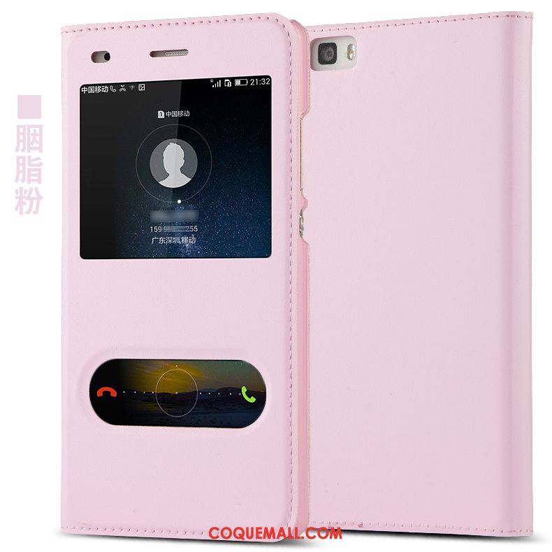Étui Huawei P8 Lite Protection Incassable Téléphone Portable, Coque Huawei P8 Lite Jeunesse Étui En Cuir