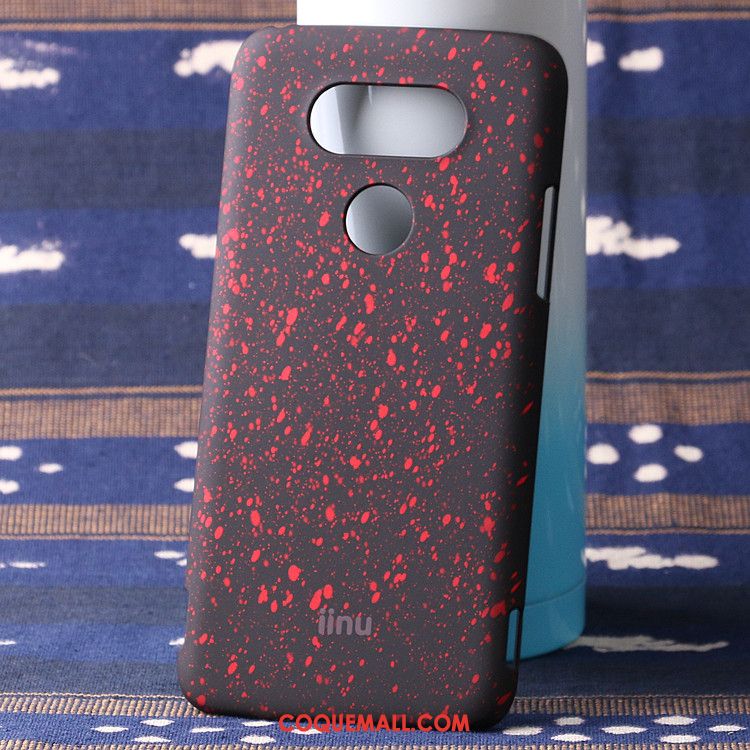 Étui Lg G5 Dimensionnel Rouge Téléphone Portable, Coque Lg G5 Ciel Étoilé Protection