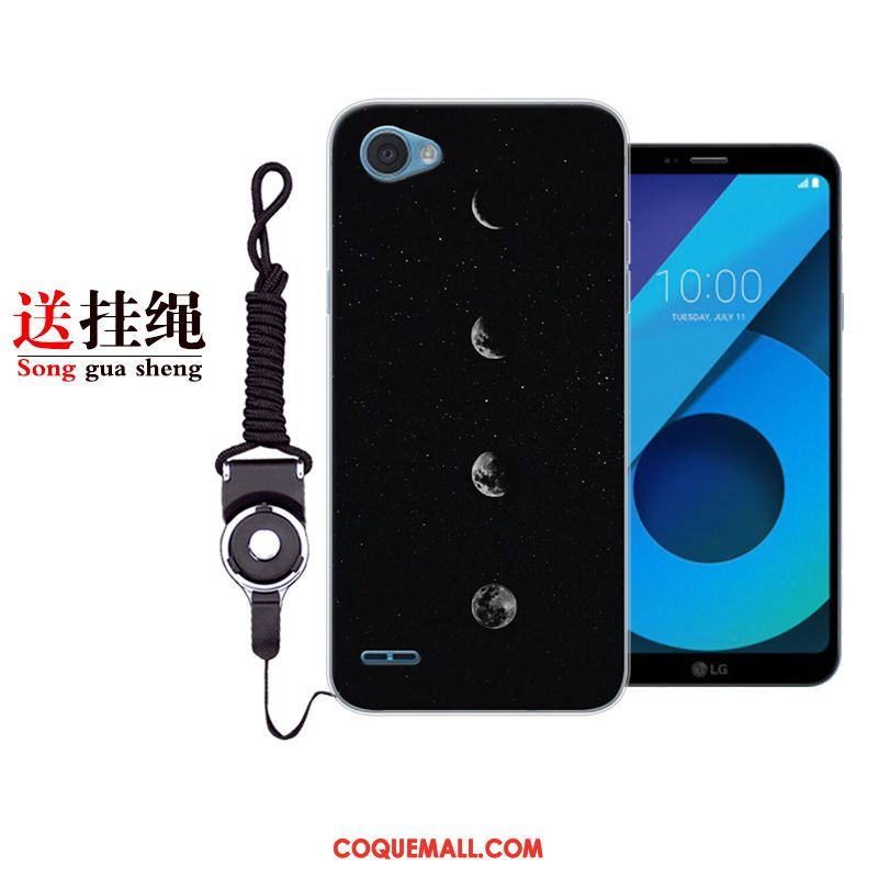 Étui Lg Q6 Fluide Doux Protection Téléphone Portable, Coque Lg Q6 Incassable Silicone