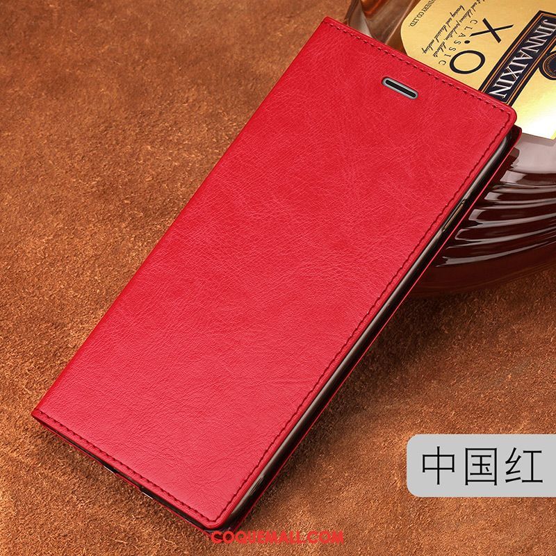 Étui Lg Q6 Rouge Tout Compris Téléphone Portable, Coque Lg Q6 Incassable Simple