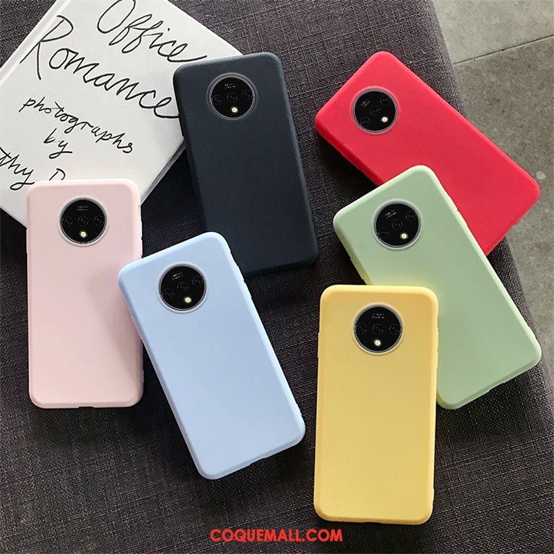 Étui Oneplus 7t Légères Couleur Unie Incassable, Coque Oneplus 7t Téléphone Portable Silicone