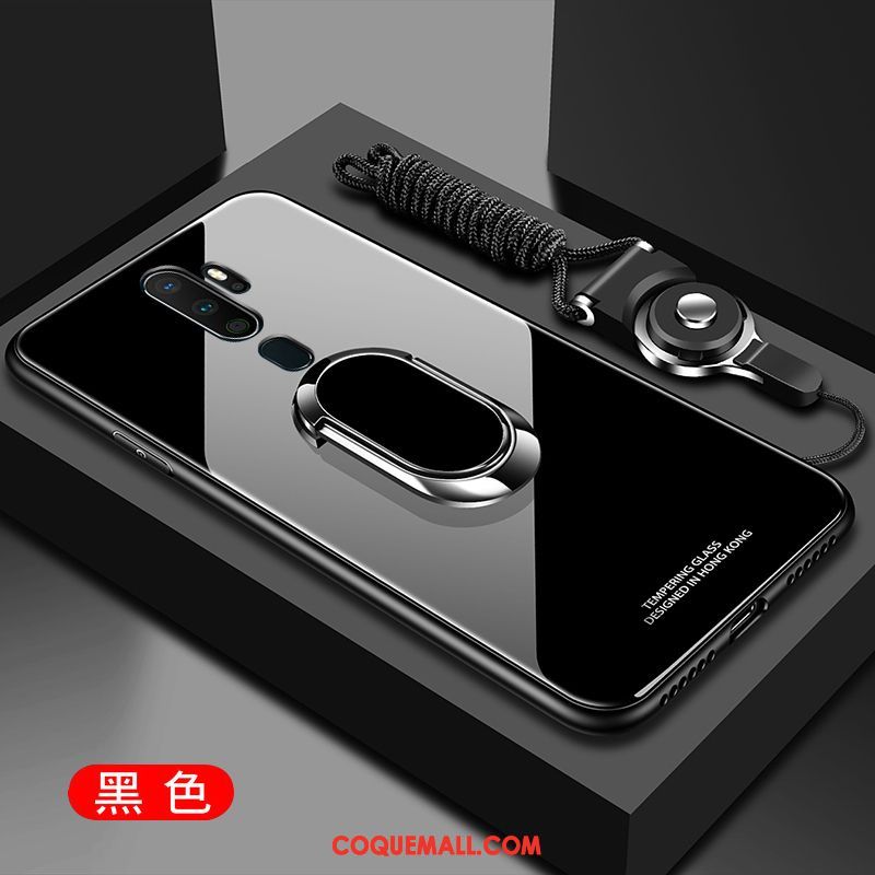Étui Oppo A9 2020 Protection Téléphone Portable Ornements Suspendus, Coque Oppo A9 2020 Verre Trempé Nouveau