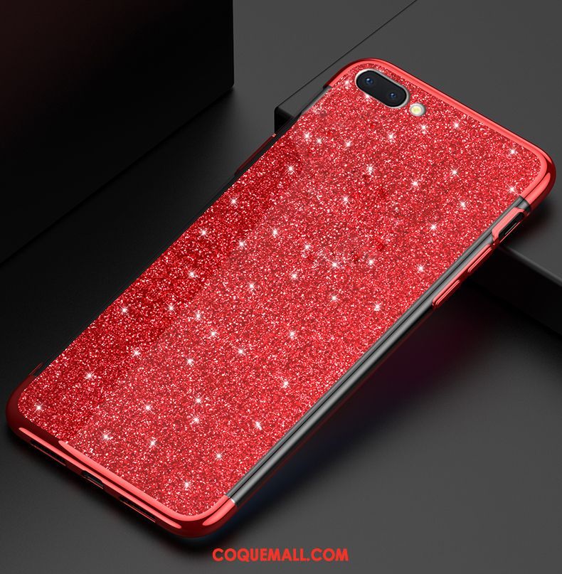 Étui Oppo Ax5 Incassable Rouge Fluide Doux, Coque Oppo Ax5 Téléphone Portable Charmant