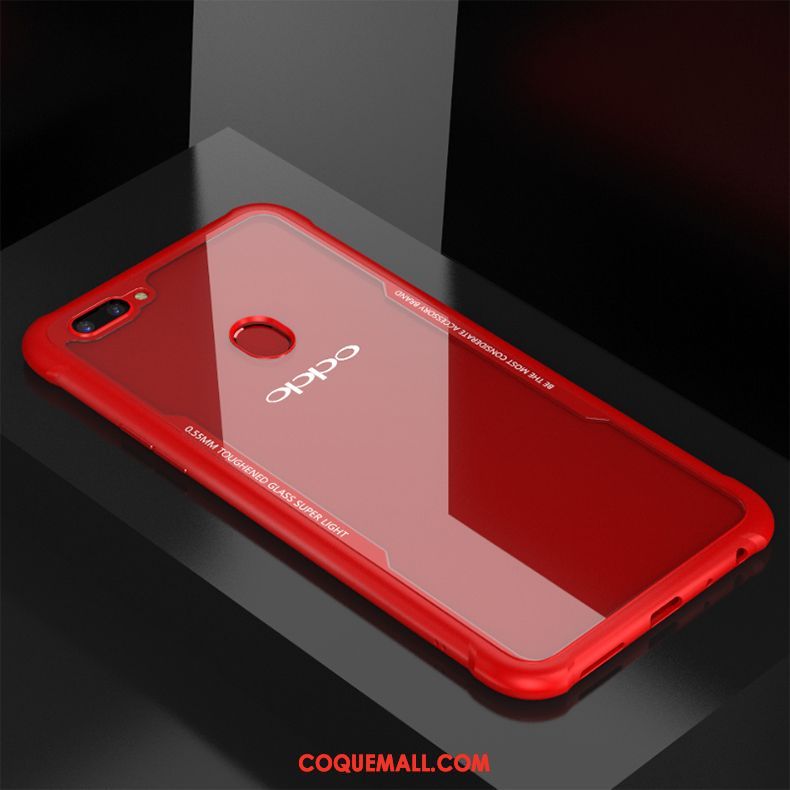 Étui Oppo R11s Rouge Personnalité Protection, Coque Oppo R11s Incassable Silicone