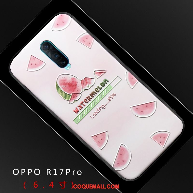 Étui Oppo R17 Pro Difficile Marque De Tendance Créatif, Coque Oppo R17 Pro Téléphone Portable Dimensionnel