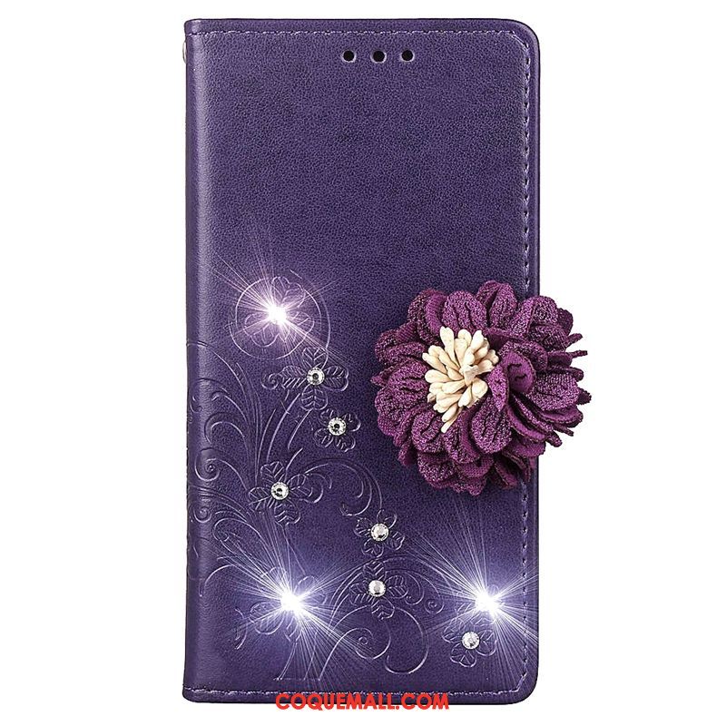 Étui Samsung Galaxy A50 Tout Compris Protection Violet, Coque Samsung Galaxy A50 Fluide Doux Étoile