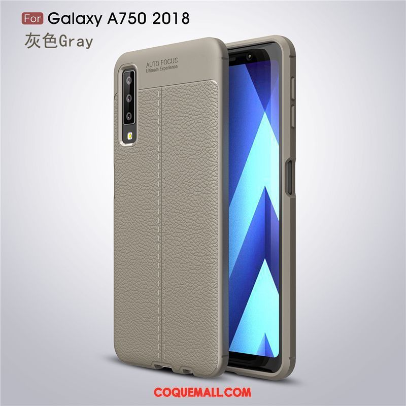 Étui Samsung Galaxy A7 2018 Nouveau Étoile Créatif, Coque Samsung Galaxy A7 2018 Incassable Modèle Fleurie