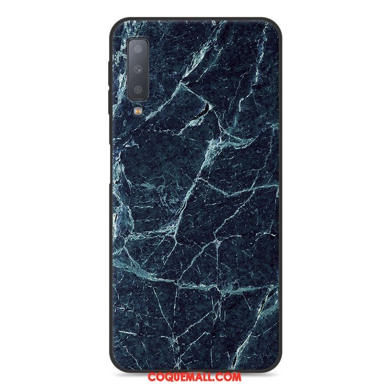 Étui Samsung Galaxy A7 2018 Personnalité Téléphone Portable Étoile, Coque Samsung Galaxy A7 2018 Peinture Modèle Fleurie