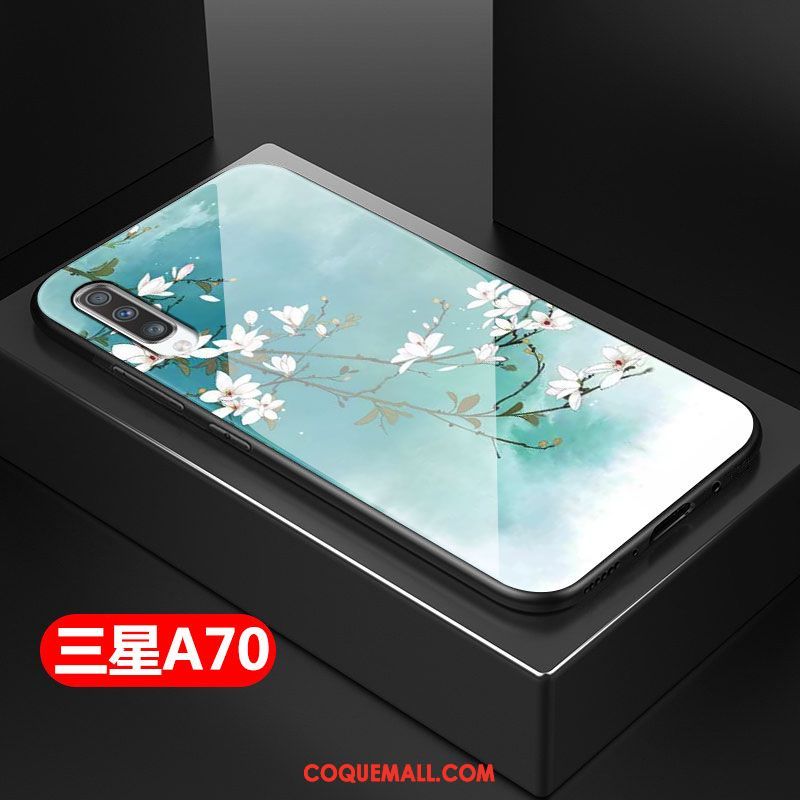 Étui Samsung Galaxy A70 Étoile Silicone Style Chinois, Coque Samsung Galaxy A70 Incassable Tout Compris