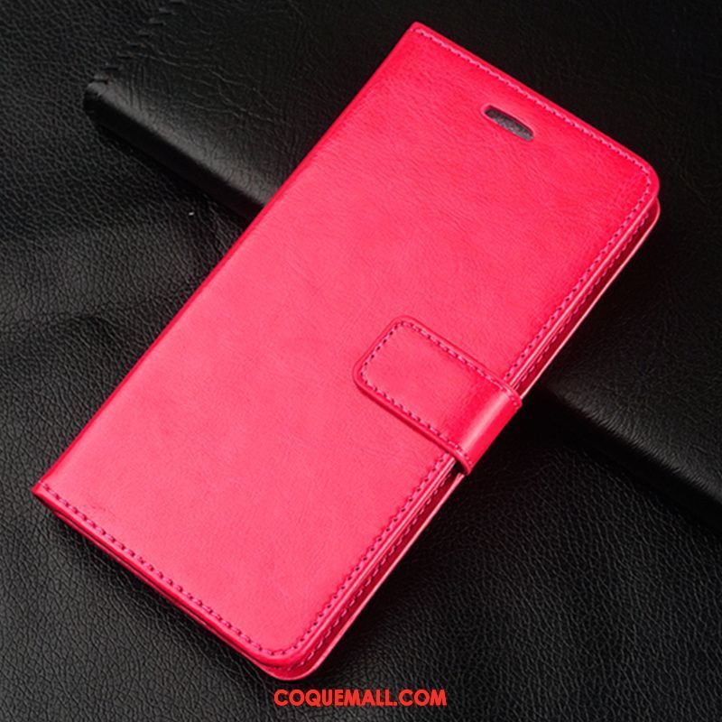Étui Samsung Galaxy A8 Protection Téléphone Portable Étoile, Coque Samsung Galaxy A8 Étui En Cuir Rouge