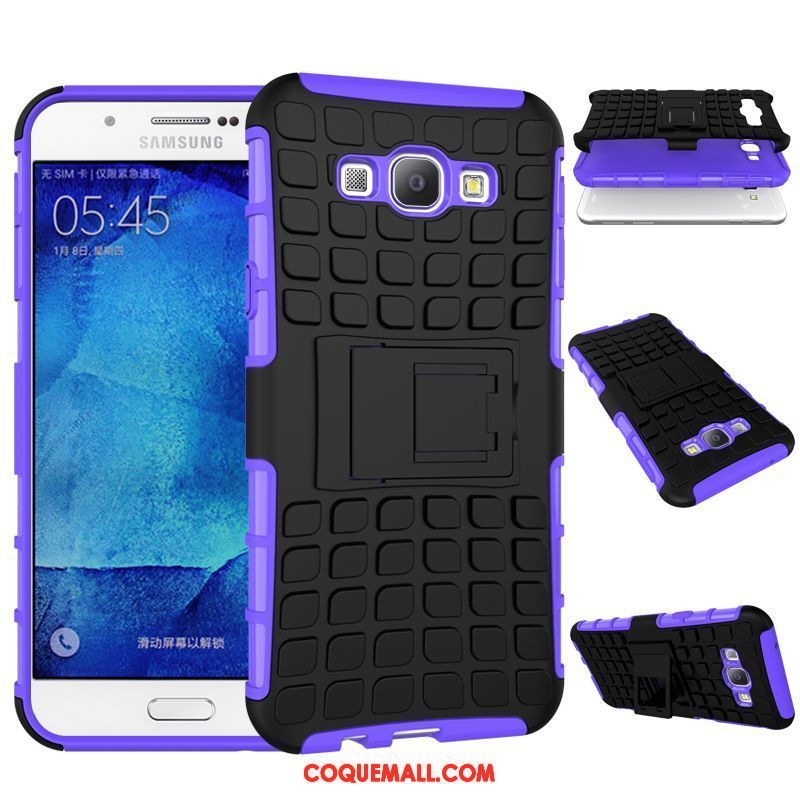 Étui Samsung Galaxy A8 Refroidissement Téléphone Portable Violet, Coque Samsung Galaxy A8 Silicone Étoile
