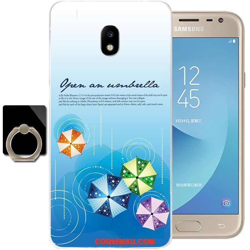 Étui Samsung Galaxy J3 2017 Téléphone Portable Transparent Fluide Doux, Coque Samsung Galaxy J3 2017 Incassable Tout Compris